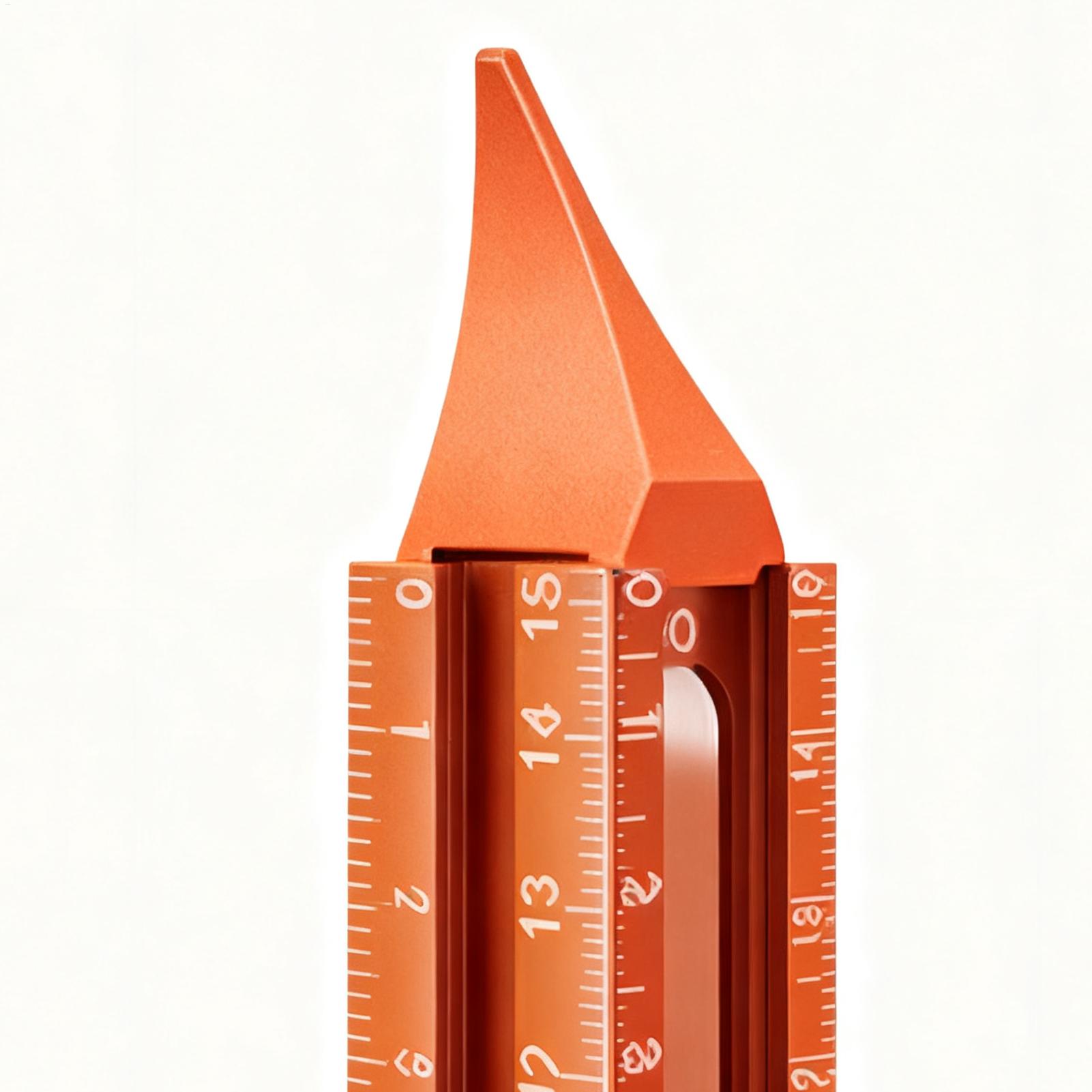 Woodworking Marking Gauge - Wood Marking Tool 4-Sided Magnetic Base