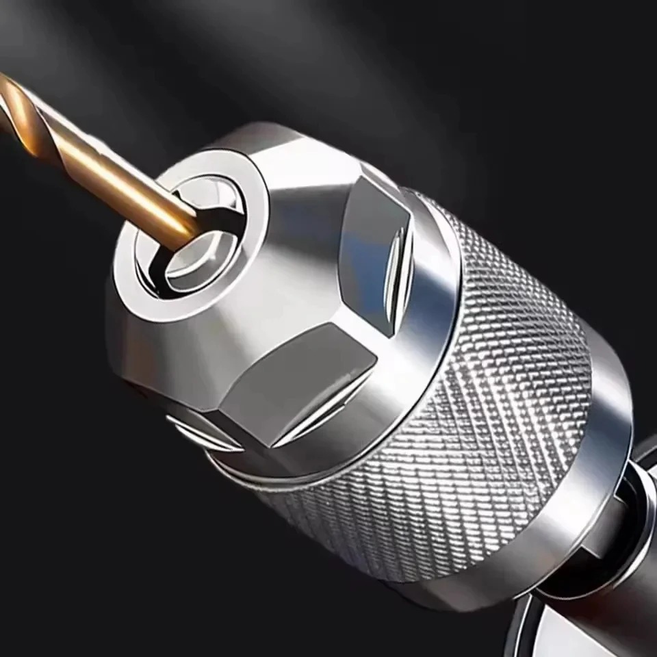 Woodworking Essentials - 3-Jaw Keyless Drill Chuck Adapter 1.5-6.5mm