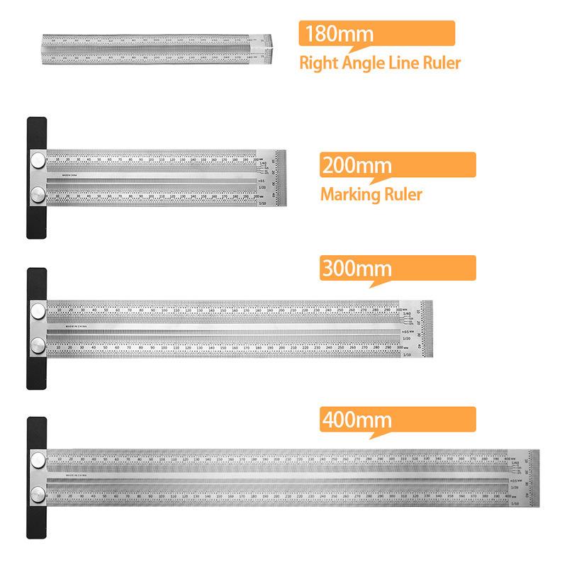 Stainless Steel High Precision - đánh giá và giá Woodworking Ruler