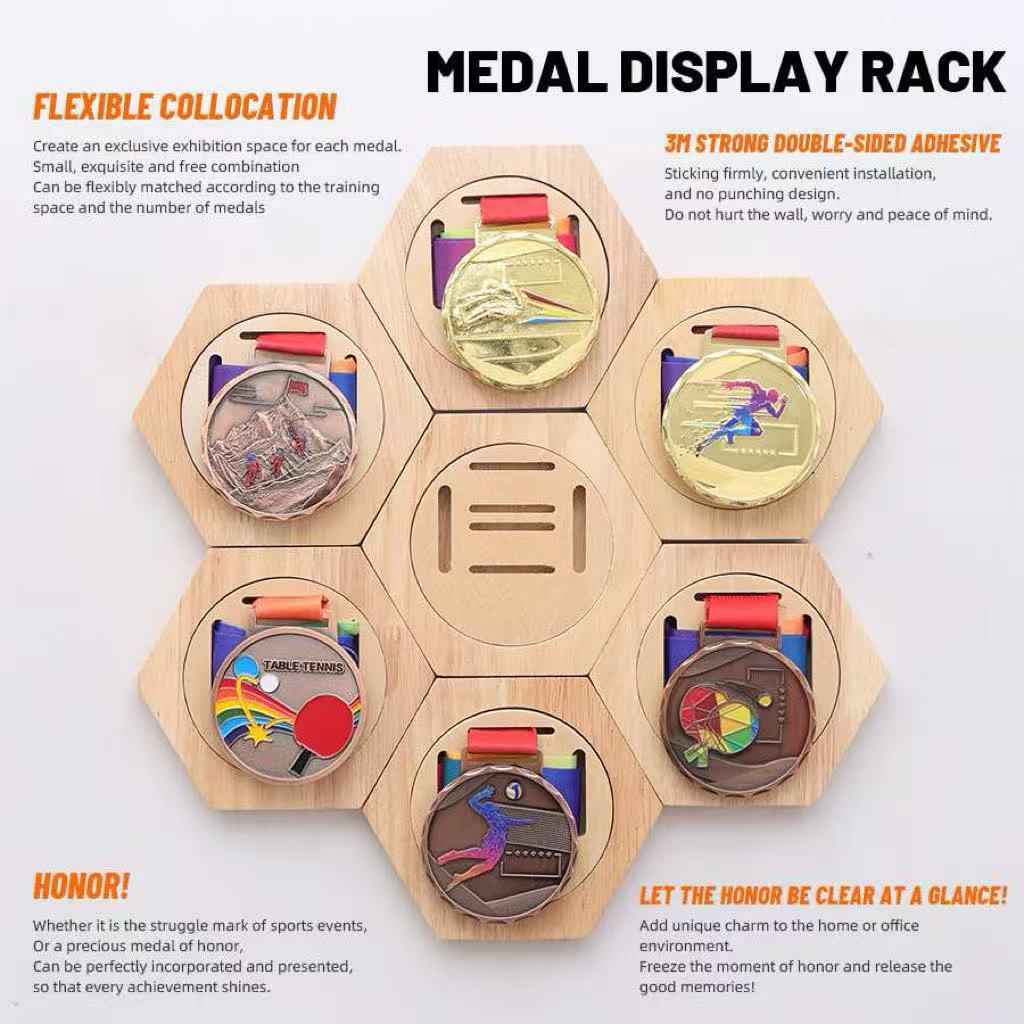 DIY Honeycomb Medal Wall Mount - đánh giá và giá Woodworking Room