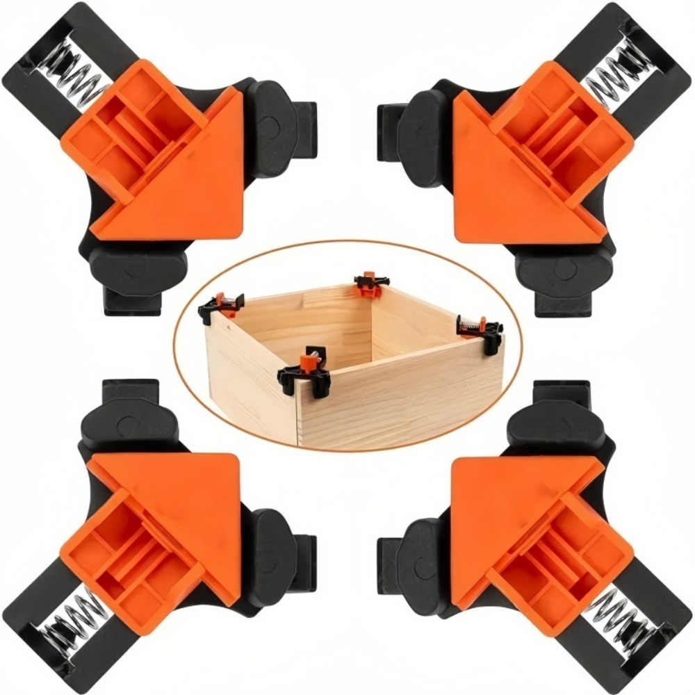 4pcs 90° Right Angle Clamp Fix - đánh giá và giá Woodworking Basics