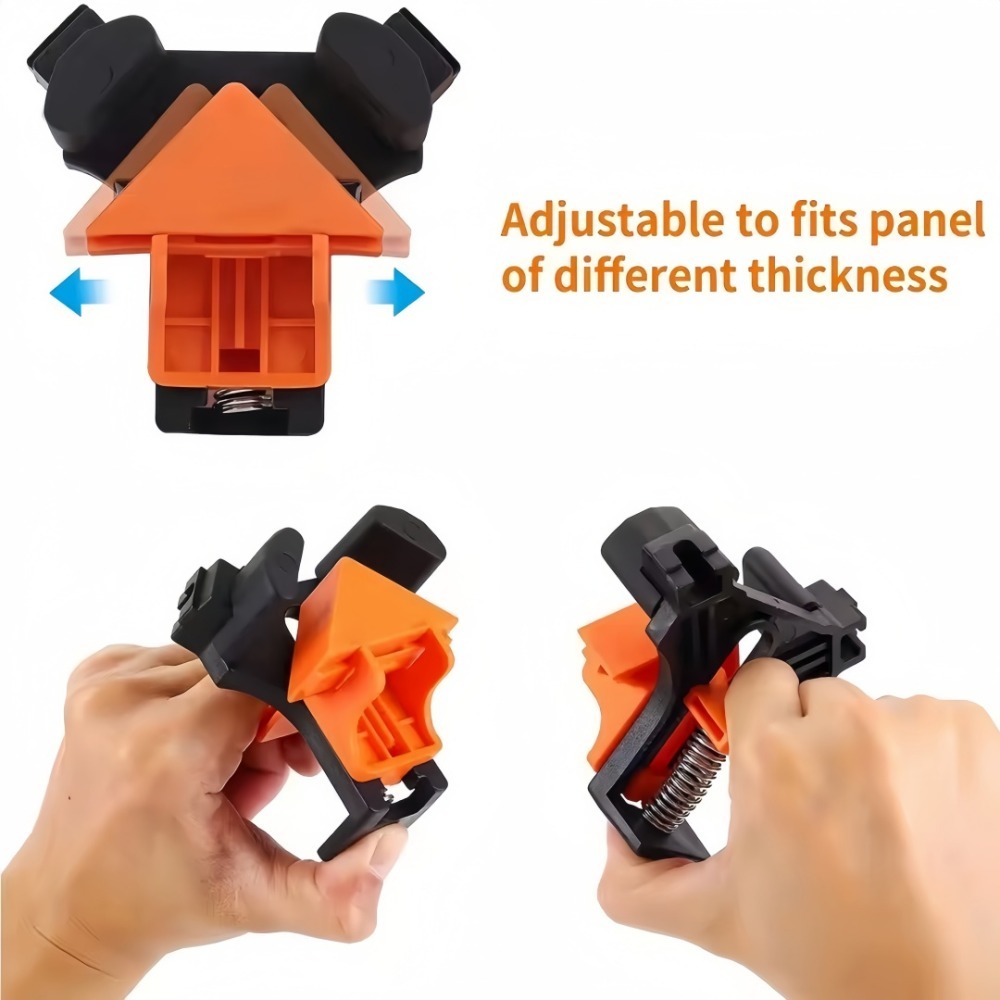 4pcs 90° Right Angle Clamp Fix - đánh giá và giá Woodworking Basics