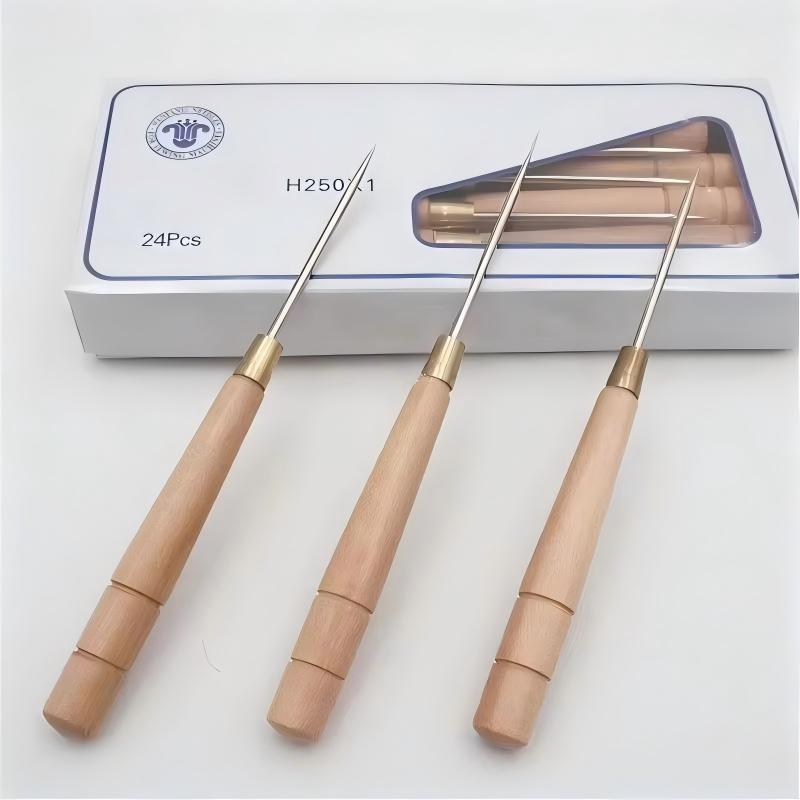 3 PCS Wooden Handle Awl Tool L - đánh giá và giá Woodworking Shoes