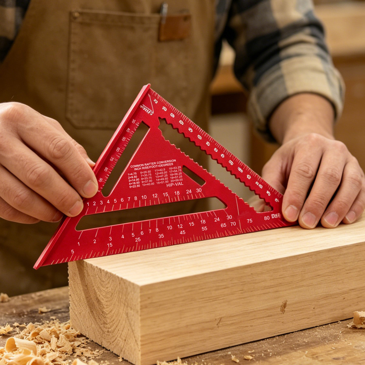 Aluminum Alloy Speed Square Hi - đánh giá và giá Woodworking Ruler