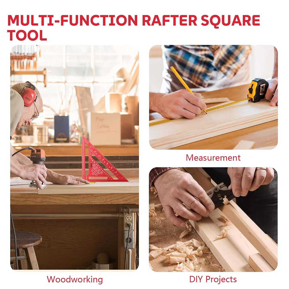 Aluminum Alloy Speed Square Hi - đánh giá và giá Woodworking Ruler