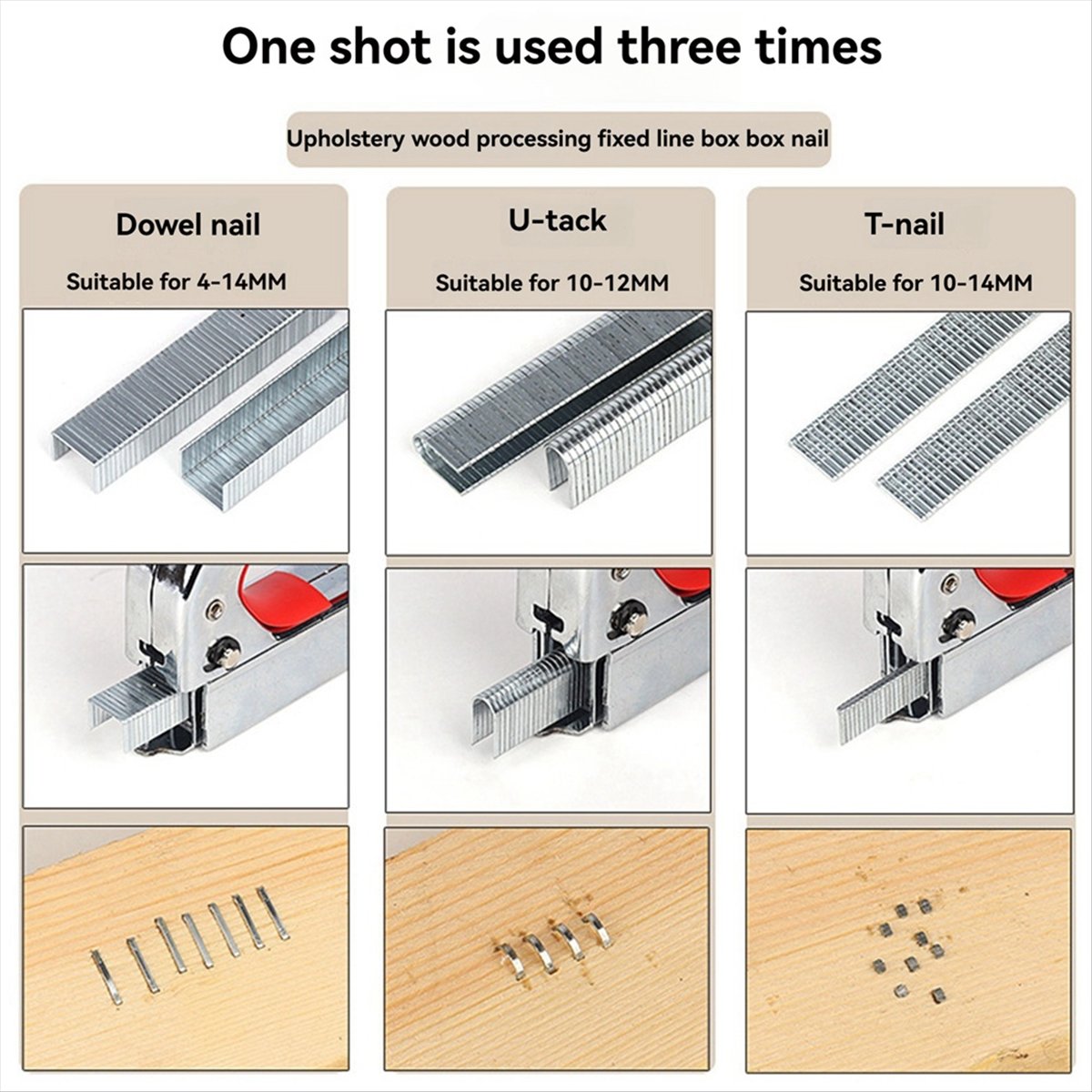 N82R Manual Three-Purpose Nail - đánh giá và giá Woodworking Nails