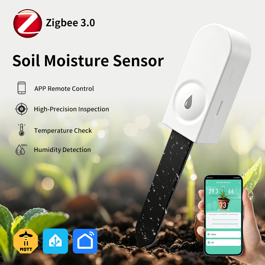 Tuya Zigbee3.0 Soil Moisture S - đánh giá và giá Woodworking App