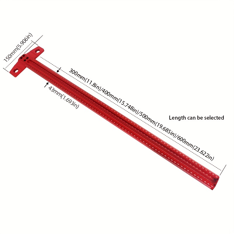 60/300/400/500 Woodworking Squ - đánh giá và giá Woodworking Ruler