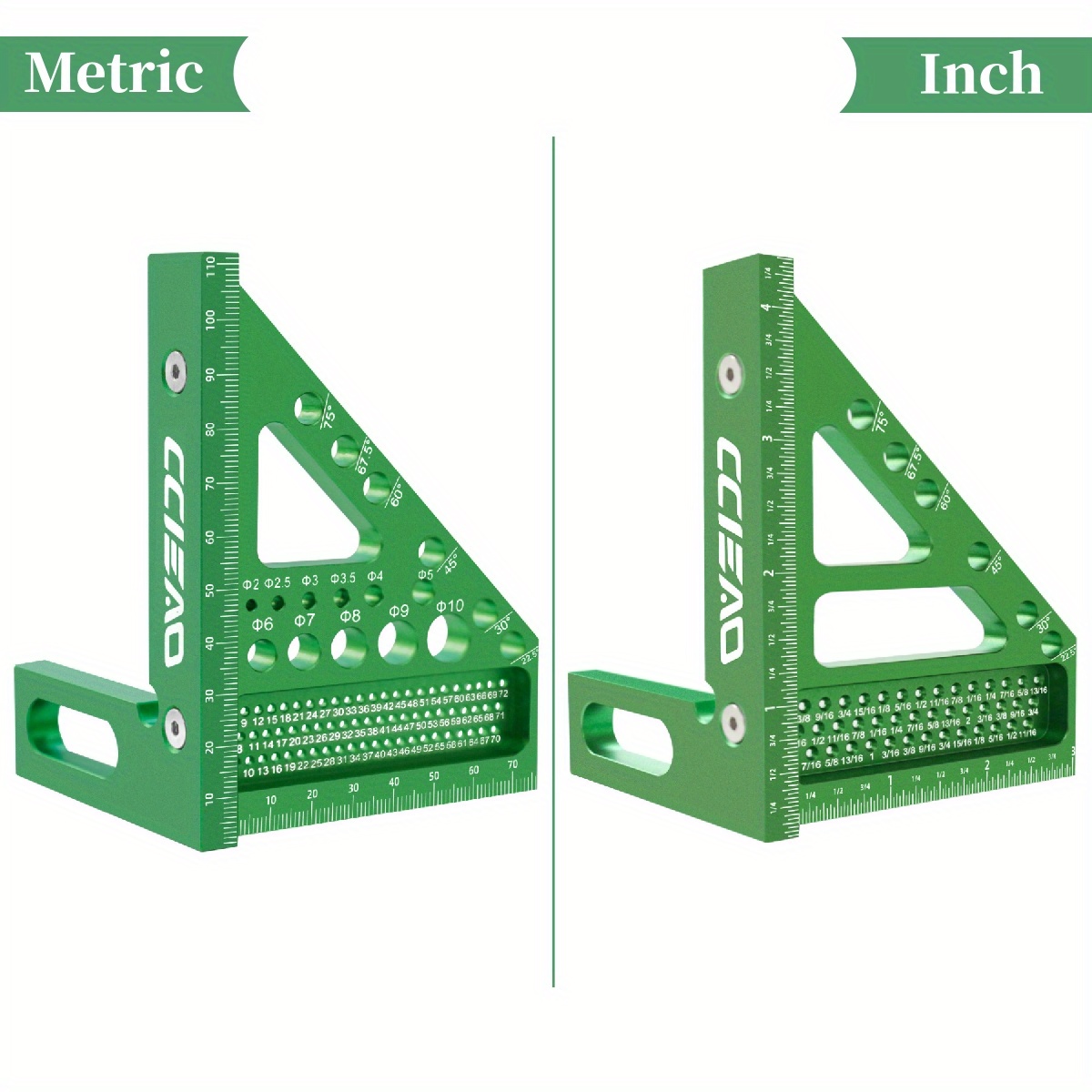 Carpenter Square 3D Multi Angl - đánh giá và giá Woodworking Ruler