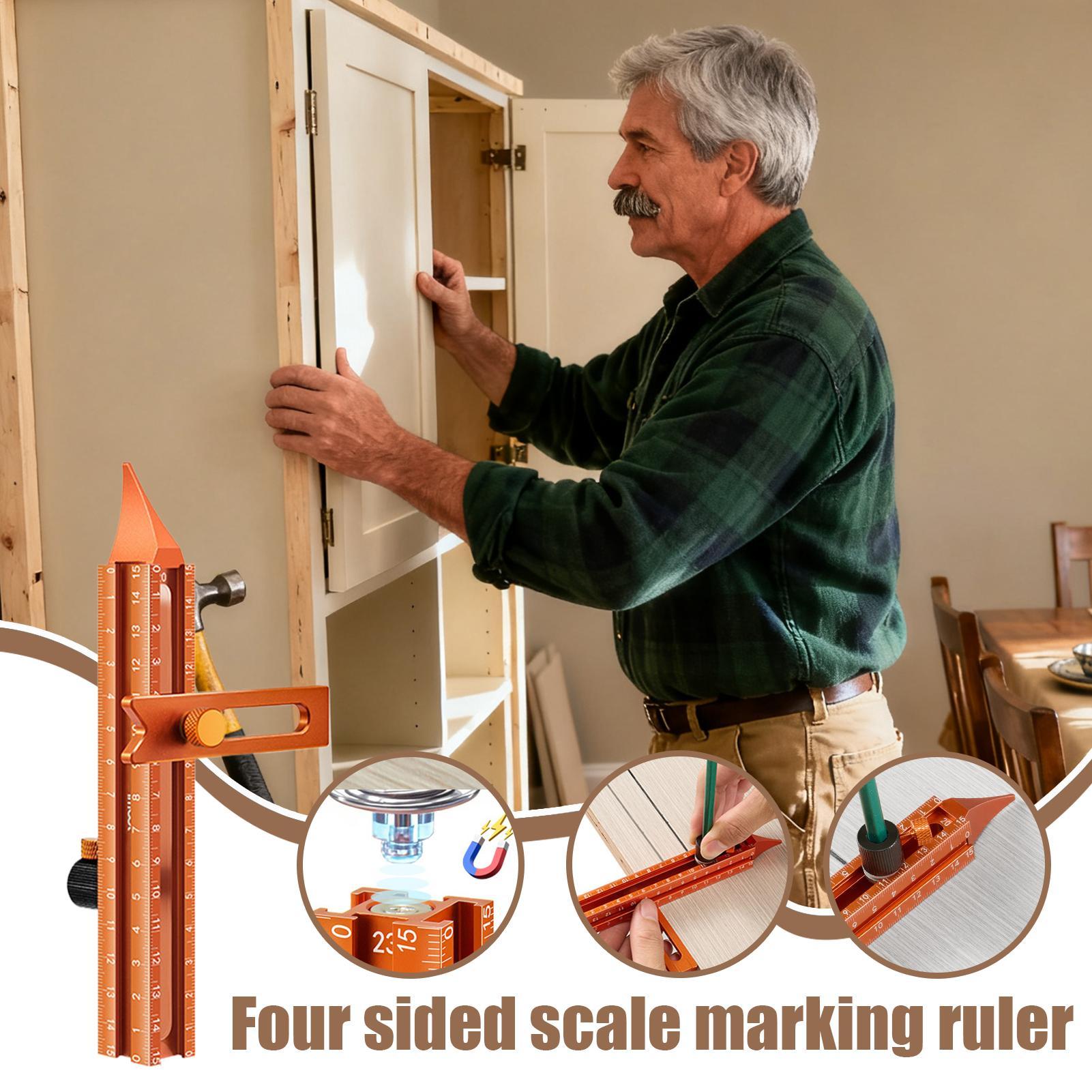 Woodworking Ruler Magnetic Bas - đánh giá và giá Woodworking Ruler