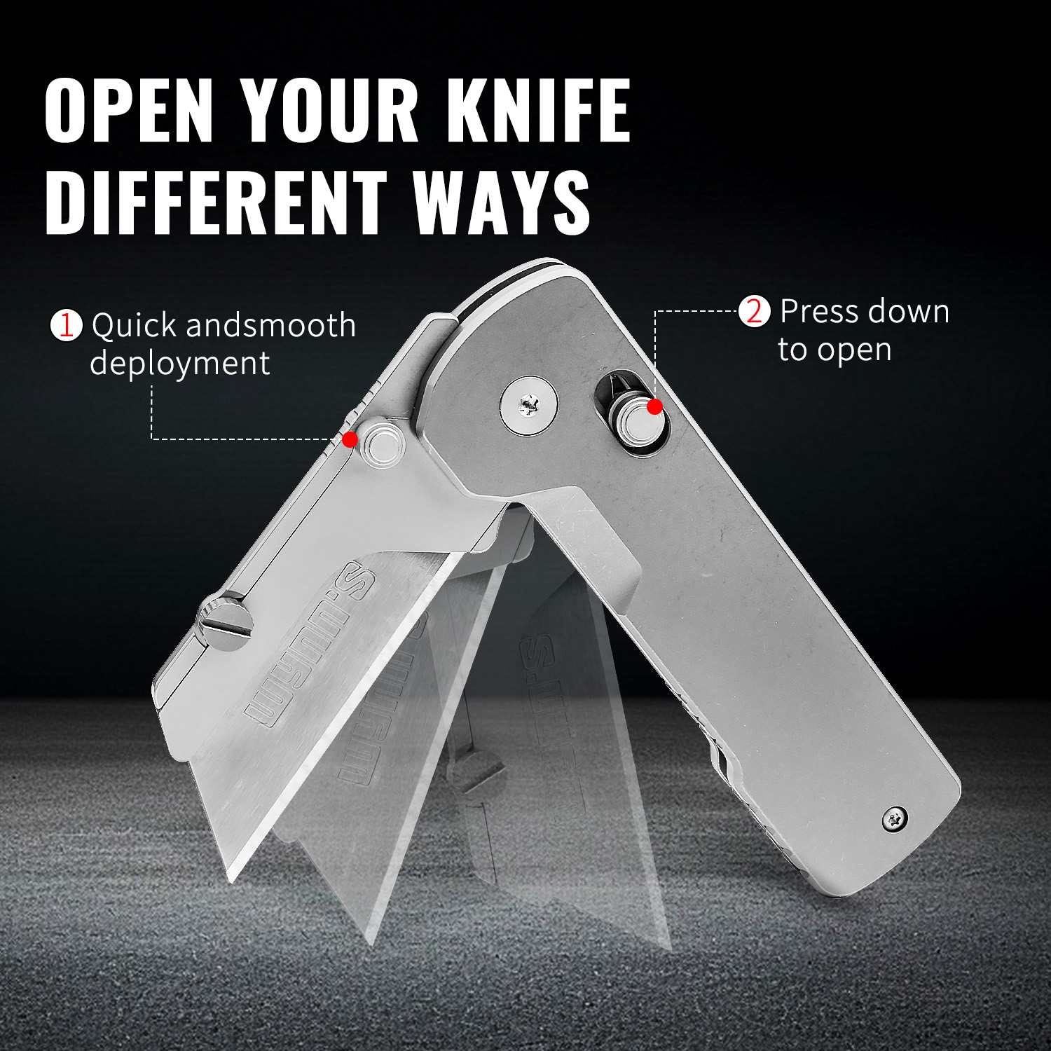TGZUO Knife Titanium Alloy Fol - đánh giá và giá Woodworking Wallpaper