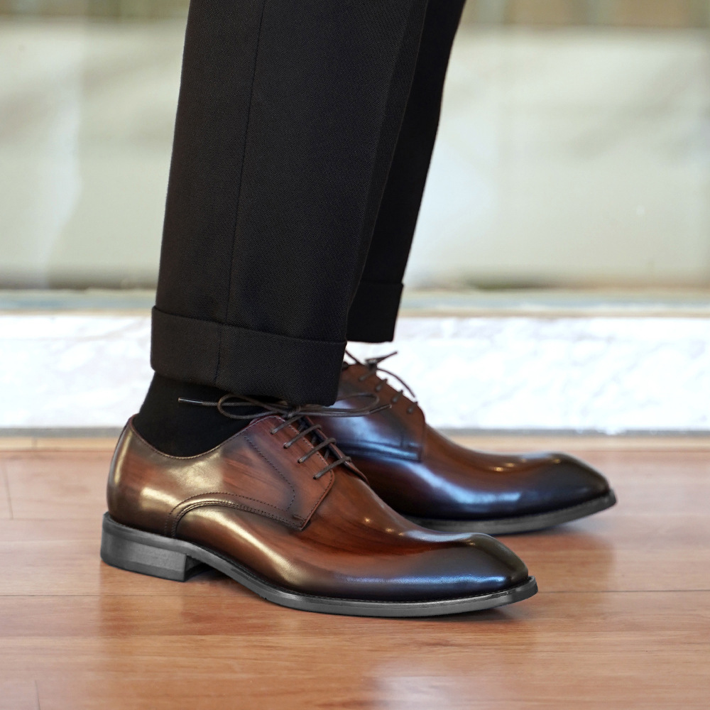 Men's Business Casual Shoes Di - đánh giá và giá Woodworking Shoes