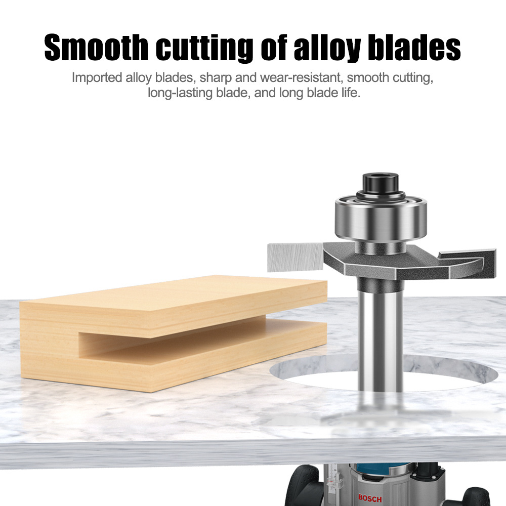 1/4-1/2 Handle Ball Bearing T- - đánh giá và giá Woodworking Boards
