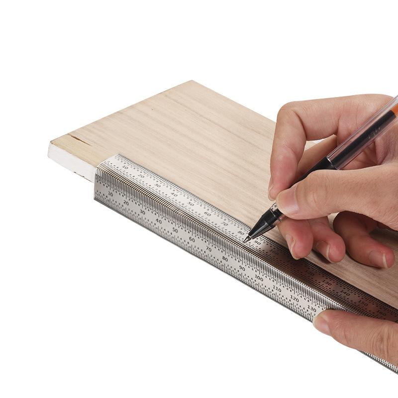 【HG】High Precision T Type Hole - đánh giá và giá Woodworking Ruler