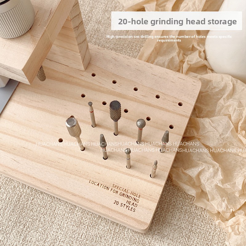 Wooden Nail Drill Storage Rack - đánh giá và giá Woodworking Nails