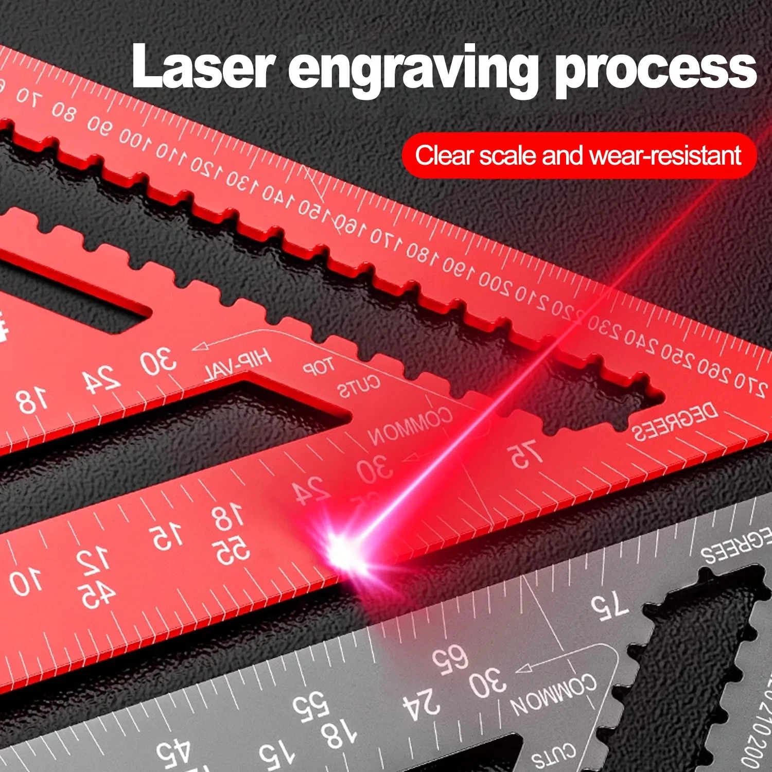 12inch Aluminum Alloy Woodwork - đánh giá và giá Woodworking Ruler