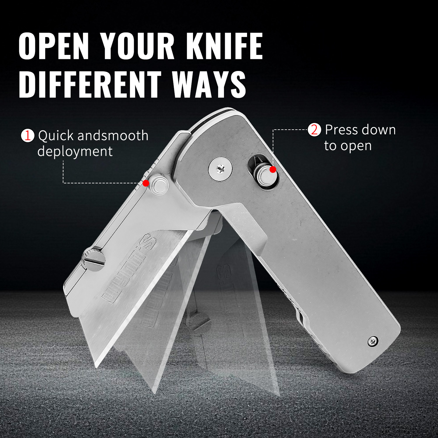Utility Knife Titanium Alloy F - đánh giá và giá Woodworking Wallpaper