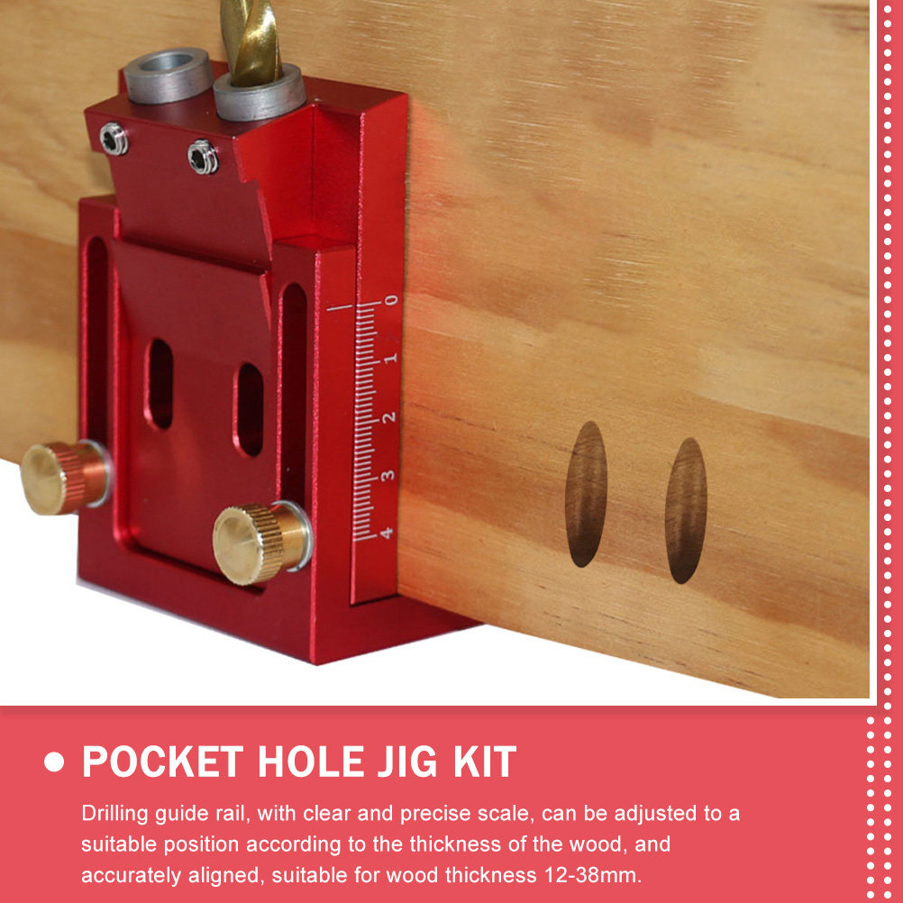 Pocket Hole Jig 1 Set 15 Degre - đánh giá và giá Woodworking And Carpentry